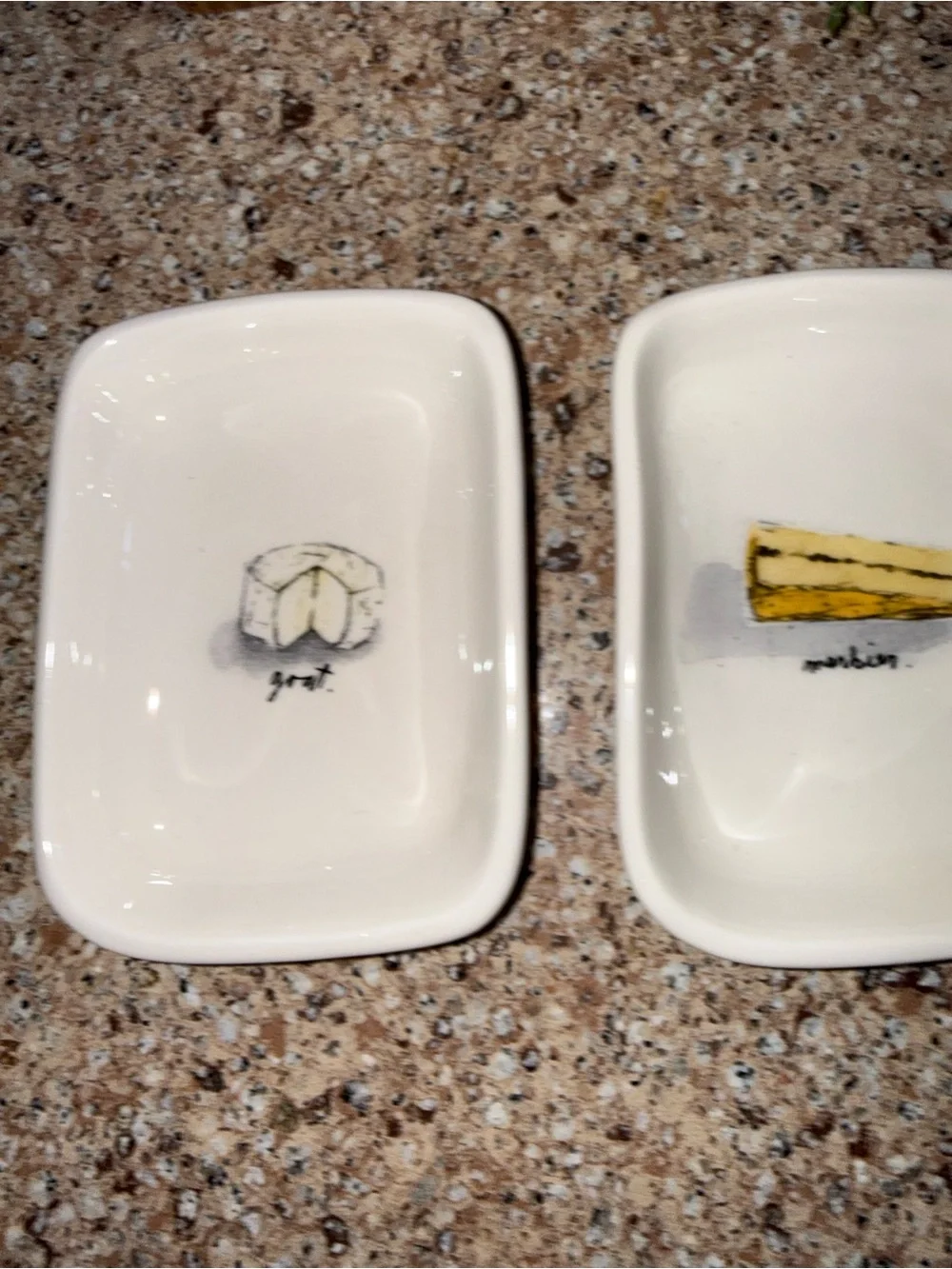 Rae Dunn Artisan Collection Cheese Appetizer Dishes